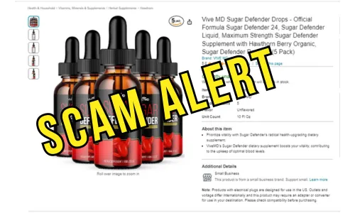 Sugar Defender scam